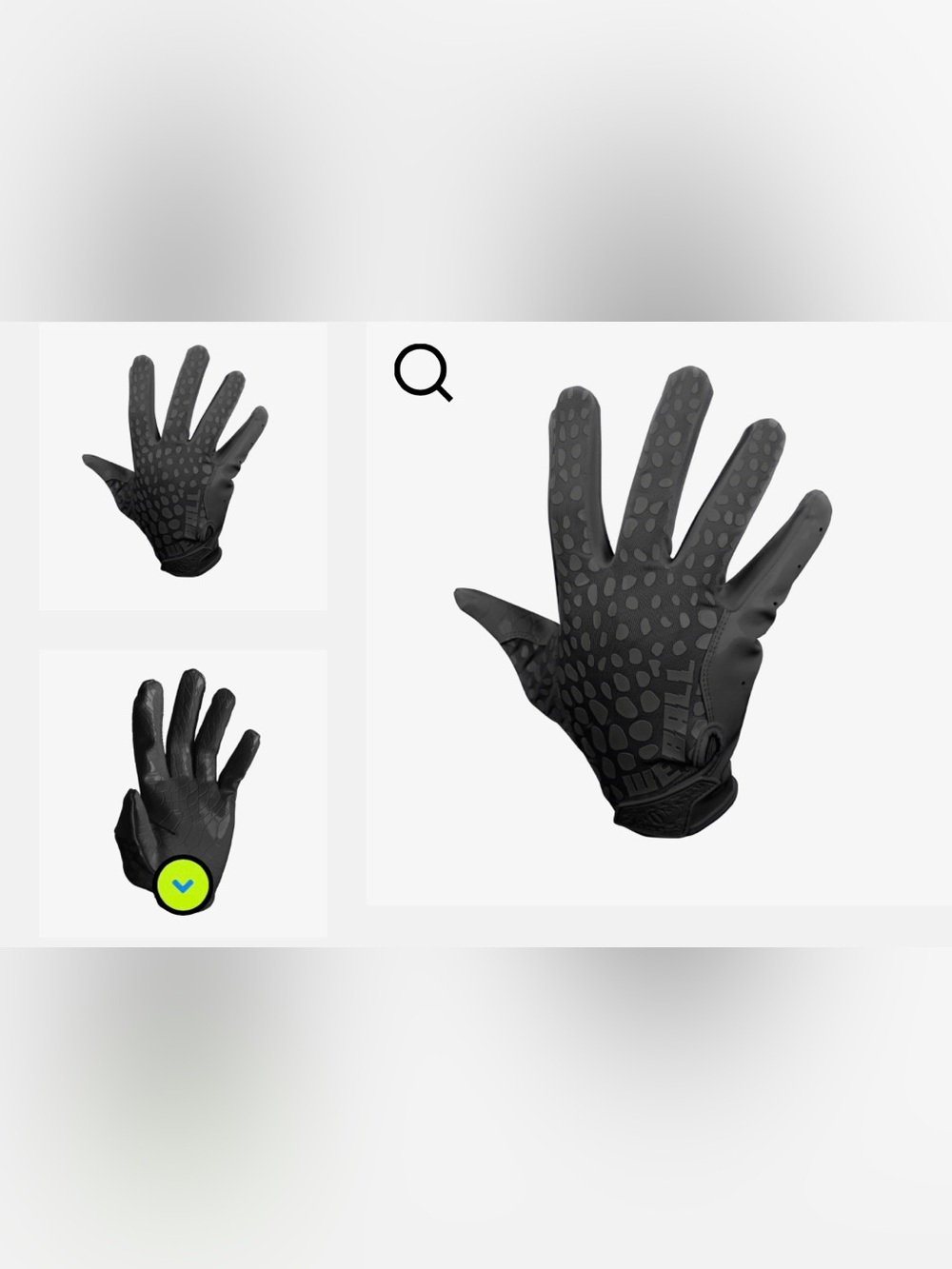 HYPR-GRIP FOOTBALL GLOVES (BLACK)